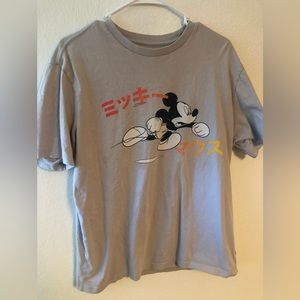 Disney Mickey Mouse Japanese Kanji T Shirt (Medium)